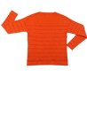 Pull rouge rayures paillette OKAIDI taille 8 ans