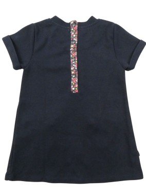 Robe marine sequins LULU CASTAGNETTE taille 12 mois