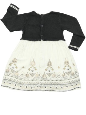 Robe chouette bicolore CATIMINI taille 3 ans