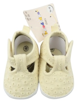 Chaussures babies fleurs HOODADOO pointure 16-17