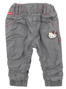 Pantalon cargo gris HELLO KITTY taille 6 mois