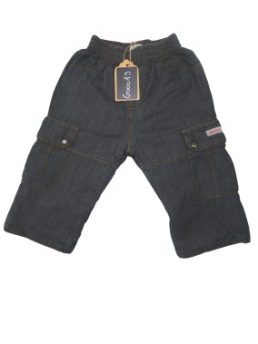 Pantalon jean gris CATIMINI taille 9 mois