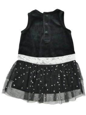Robe velours noire Minnie DISNEY taille 6 mois