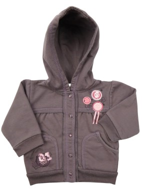 Veste violette ballons GRAINE DE RÊVE taille 6 mois