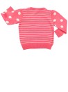 Pull rose rayures HELLO KITTY taille 6 mois 68cm Pull rose rayures HELLO KITTY taille 6 mois 68cm