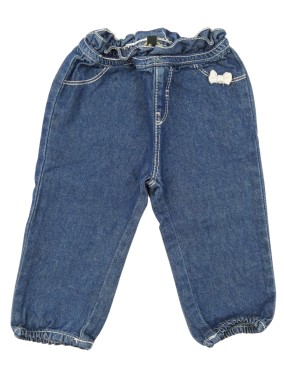 Pantalon jean nœud rose...