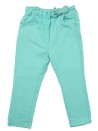 Pantalon turquoise nœud OBAIBI taille 18 mois