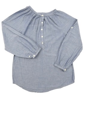 Chemisier bleu jean LOGG H&M taille 10 ans