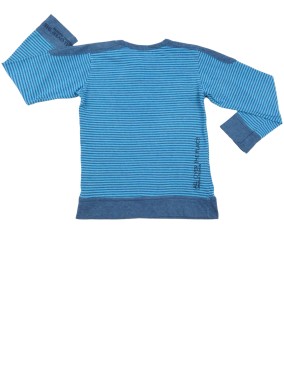 T-shirt ML bleu rayures defined NAME IT taille 5-6 ans