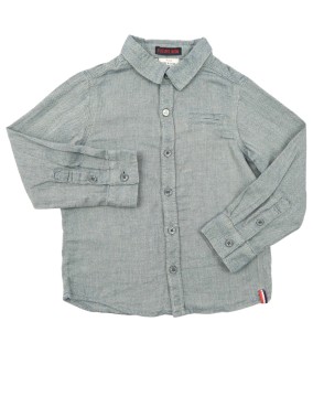Chemise grise chevrons TAPE A L'ŒIL taille 3 ans