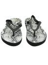 Chaussures tongs serpent argent ORCHESTRA pointure 26