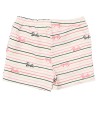 Short blanc rayures BARBIE taille 7-8 ans