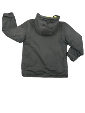 Manteau noir jaune fluo NKY taille 10 ans