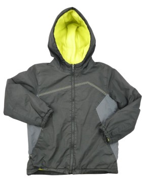 Manteau noir jaune fluo NKY...