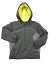 Manteau noir jaune fluo NKY taille 10 ans