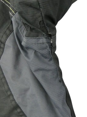 Manteau noir jaune fluo NKY taille 10 ans