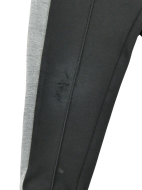 Pantalon jogging noir gris KIABI taille 4 ans