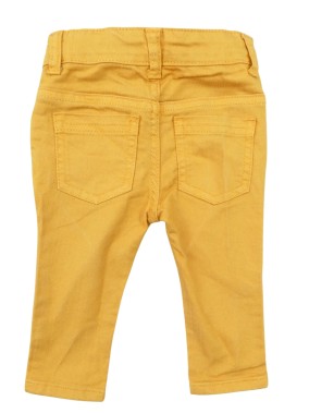 Pantalon jean moutarde mister cool GEMO taille 6 mois