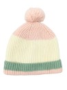 Bonnet beige rose vert KIABI taille 24 mois