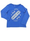 T-shirt ML skate bleu KIABI taille 6 ans
