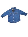 Chemise ML jean KIABI taille 9 mois