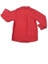 Chemise bordeaux étoiles TAPE A L'ŒIL taille 36 mois