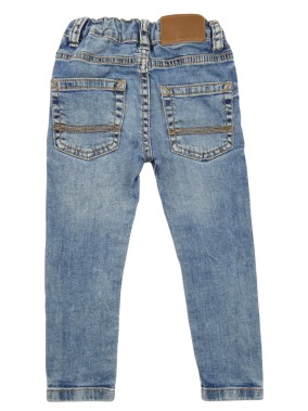 Pantalon jean bleu 1969 DENIM&CO taille 2-3 ans