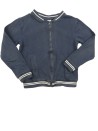 Veste bleue marine liseré U ESSENTIEL taille 10 ans