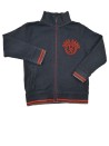 Veste marine rouge OK OKAIDI taille 6 ans