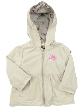 Veste beige fleur KID KANAI taille 24 mois
