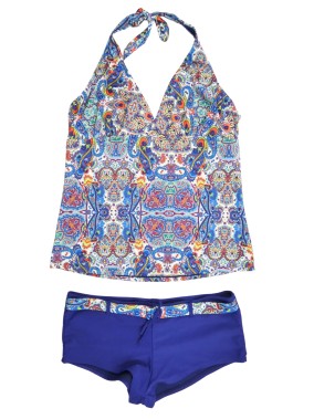 Maillot de bain 2p ethnic motif taille XL