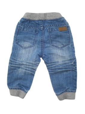 Pantalon jeans jogging DU PAREIL AU MEME taille 9 mois