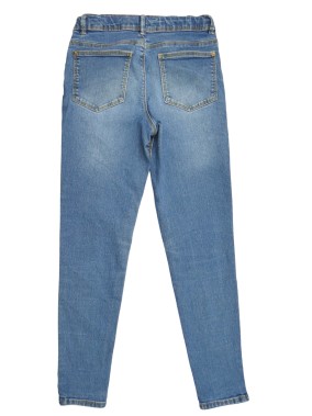 Pantalon jean skinny bleu basic KIABI taille 12 ans