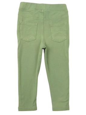 Leggings vert kaki poche TEX taille 2-3 ans