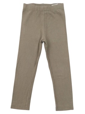 Leggings marron uni KIDKANAI taille 3 ans