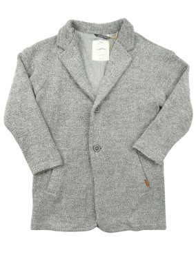 Manteau cintré gris ZARA taille 8 ans 128cm