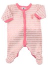 Pyjama éponge rayures PETIT BATEAU taille 1 mois