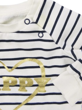 Pull sweat happy or PRIMARK taille 3-6 mois
