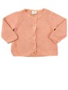 Gilet rose boutons paillette TAPE A L'ŒIL taille 12 mois