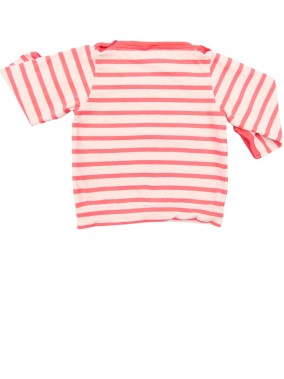 Pull fleurs rose PETIT BATEAU taille 12 mois