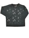 Pull sweat feuilles CATIMINI taille 6 ans