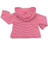 Veste rose champignon réversible CATIMINI taille 9 mois
