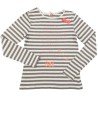 T-shirt ML gris lovely DPAM taille 10 ans