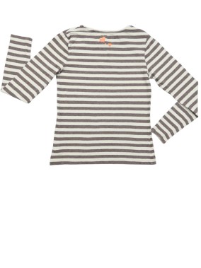 T-shirt ML gris lovely DPAM taille 10 ans