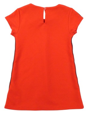 Robe rouge noir brillant taille 3 ans