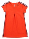 Robe rouge noir brillant taille 3 ans