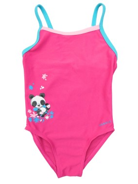 Maillot de bain 1p rose...