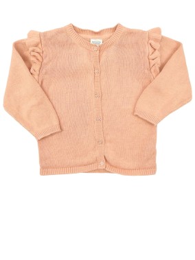 Veste gilet rose pale...