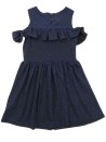 Robe noir paillettes bleues taille 3 ans