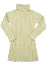 Pull long robe beige fil doré ORCHESTRA taille 10 ans